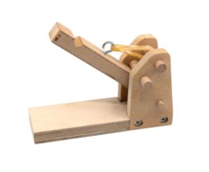 Mini catapult wooden