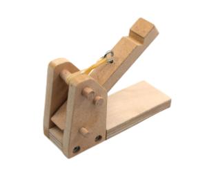 Mini catapult wooden