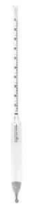 Dual scale hydrometer, specific gravity baume, 1.200  to 1.420