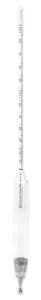 Dual scale hydrometer, specific gravity baume, 1.600 to 1.820