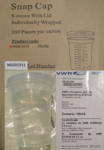 VWR® Polypropylene Specimen Containers