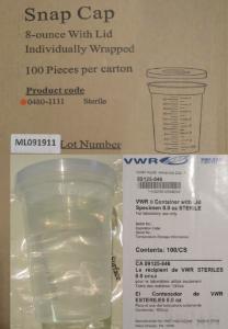 VWR® Specimen Containers, PP