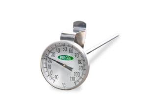 Thermometer –10 TO 110 °C 1.75 IN DIAM
