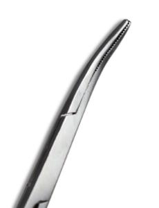 Hemostatic Forceps, Curved