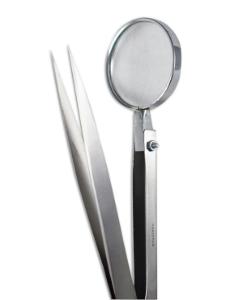 Forceps with Magnifier