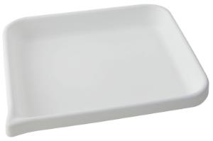 Tray with Pour Lip