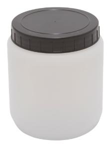 Jar with Cap, HDPE