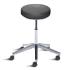 Biofit Rexford series ergonomic stool, medium seat height range with aluminum base and casters