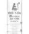 100 ml graduated cylinder