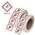 GHS Label Rolls "Mini Pictograms"