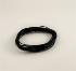 Wire insulated copper 10 ft 22 g black