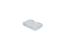 Thin block for dry bath, holds 1 microplate