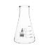 Erlenmeyer flask, glass