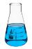Erlenmeyer flask, glass