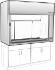 Venturi V05-General Purpose Bench Fume Hood with Vertical Rising Sash, Phenolic Resin Liner, Kewaunee Scientific