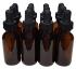 Bottle amber w dropper 1 oz pack 144