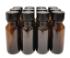 Bottle amber 1/2 oz 18/400 cap pack 144
