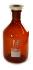 Reagent bottles with polypropylene stopper, amber, narrow mouth