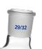 Boiling flasks, round bottom, interchangable joint