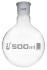 Boiling flasks, round bottom, interchangable joint