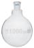 Boiling flasks, round bottom, interchangable joint