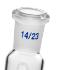 Pear shape distilling flasks, short neck