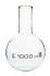 Boiling flasks, flat bottom, narrow neck