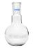 Boiling flasks, flat bottom, interchangeable joint