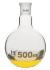 Boiling flasks, flat bottom, interchangeable joint