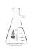 Filtering flasks with integral side arm