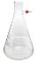Filtering flasks with plastic fitted integral side arm, heavy wall