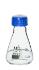 Erlenmeyer flasks with polypropylene screw cap