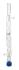 Bulb condensers with threaded joint