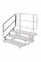 PCSR3 side rail for the PCR3 choral riser