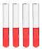 Test tube, rimless, glass, 16×150 mm