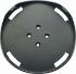 Round plate attachment for microplate shaker